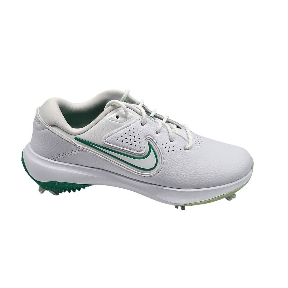 Nike Victory Pro Golf Shoes Men’s 5.5 White Green Spiked DV6800-103 New Tags‎